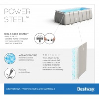 Bestway 56671 BW Каркасный бассейн Power Steel 488х244х122см, 11532л, песч.фил.-нас. 3028л/ч, лестн., тент, попл.-доз Bestway 56671 BW Каркасный бассейн Power Steel 488х244х122см, 11532л, песч.фил.-нас. 3028л/ч, лестн., тент, попл.-доз